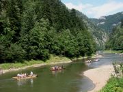 spływ Dunajcem - w głębi Pieninki